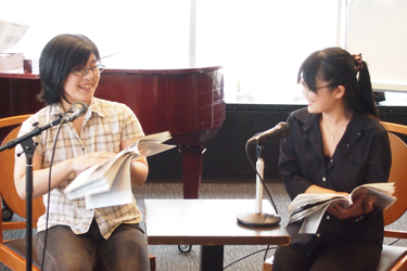 著名人のインタビューを再現した朗読