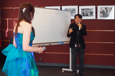 ピアニストと弊社代表取締役