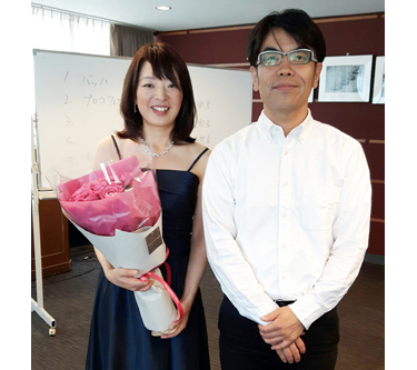 ピアニストと弊社代表取締役