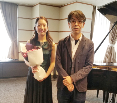 ピアニストと弊社代表取締役