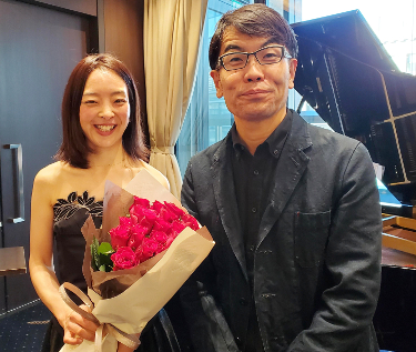 ピアニストと弊社代表取締役